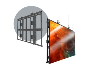 Overhead Video Wall Frames & Rigging