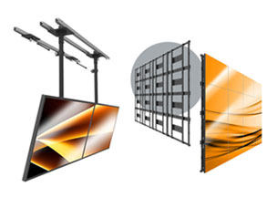 Wall & Ceiling Mounted Video Wall Frames