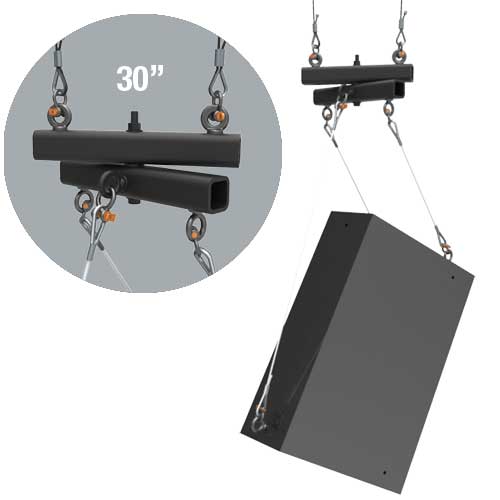 SB-30 30″ Speaker & Line Array Rigging Swivel Beam