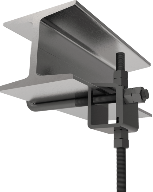 BC-2824-6 Beam Clamp 2-6 inch Off-Set Hang Point