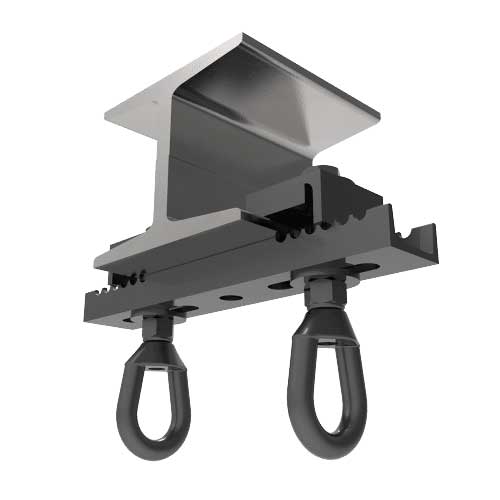 Beam Clamp 3 to 8 inch Dual Hang Point
