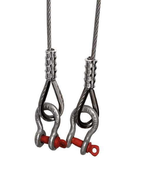 SC-188-24-SS Safety Cable Silver