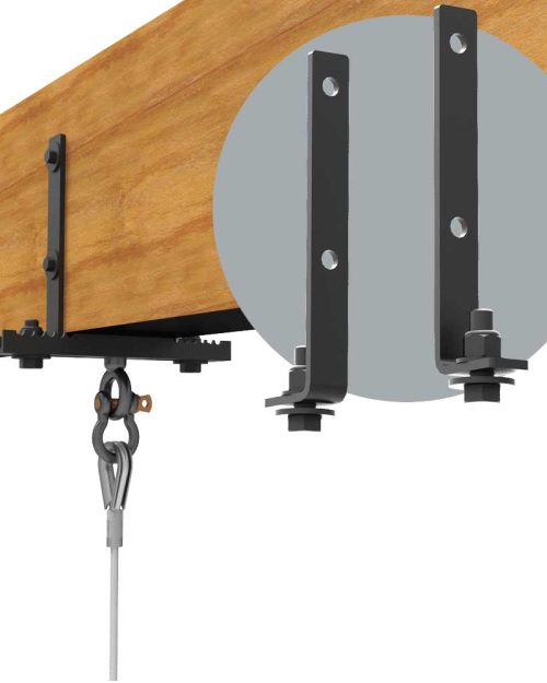 BC-LAM-KIT Beam Clamp Wood Beam Clamp Adapter