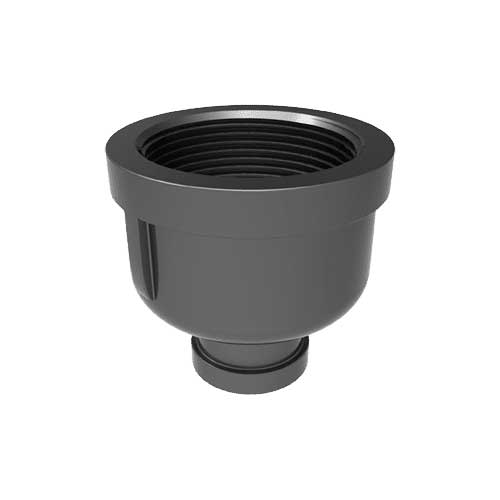 PIPE-1.5-500-PR 1-1/2 inch to 1/2 inch Pipe Coupler