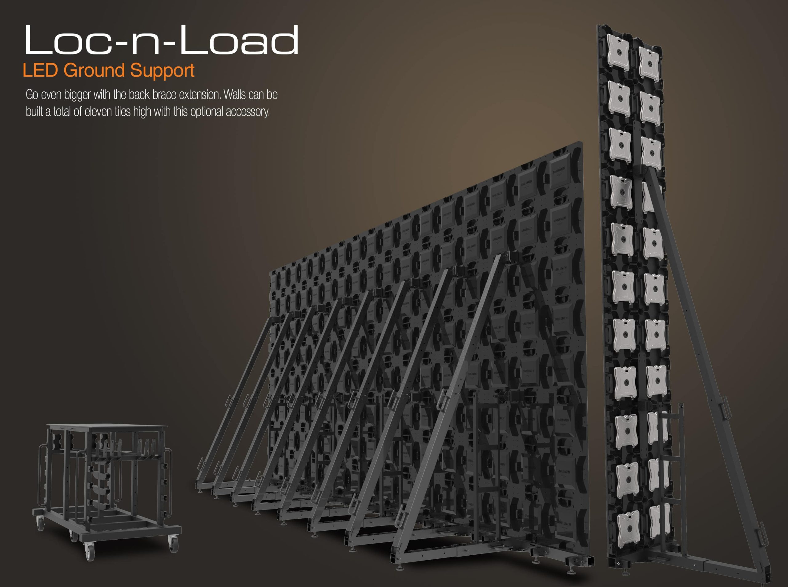 Led Screen Ground Support 16.4' x 9.8' - TechLed