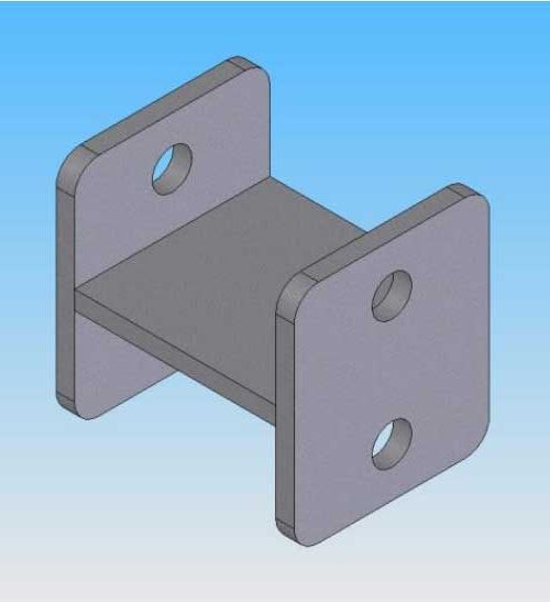 AMFS-1X2-SB Stacking Bracket