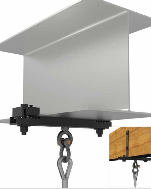 BC12-17 Beam Clamp Channel Style With One Suspension Point