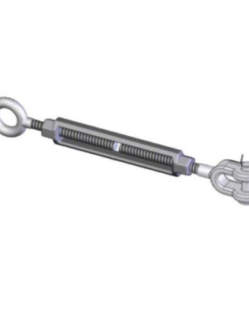 TB-500-JE 1/2” Turnbuckle – Jaw To Eye