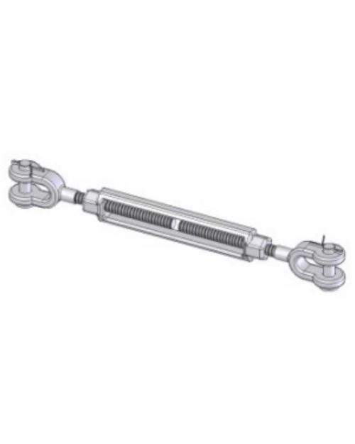 TB-500-JJ ½″ Turnbuckle ‑ Jaw To Jaw