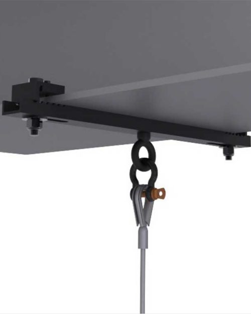 BC16-21 Beam Clamp Low Profile Beam Clamp With Swivel Eye