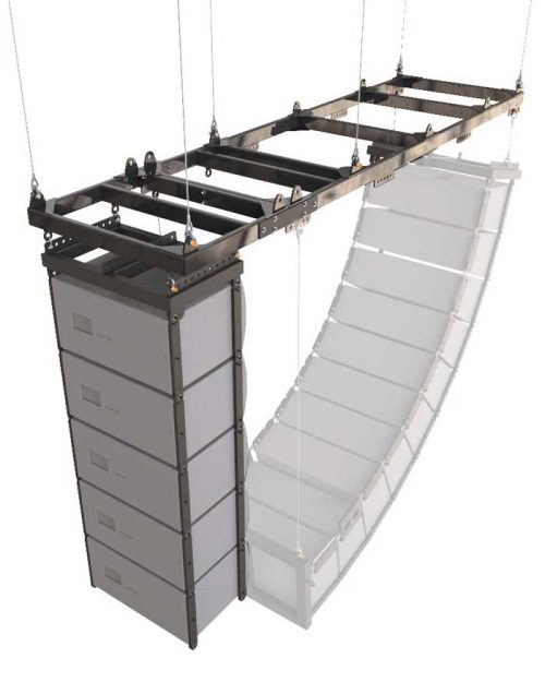 RS-42X134-UG-EXT Universal Overhead Load-Rated Rigging Grid