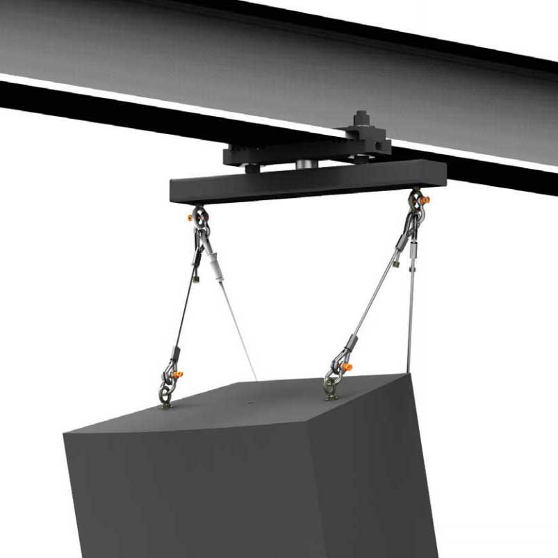SBC-CA-40 Swivel Arm Rotating Suspension Arm | Adaptive Technologies Group