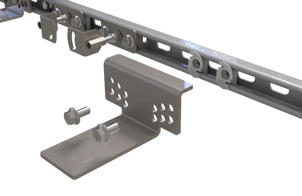 Landing bracket installation